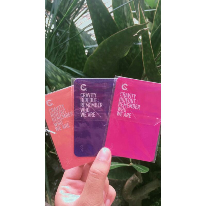 PHOTOCARD CRAVITY ALLEN WONJIN WOOBIN