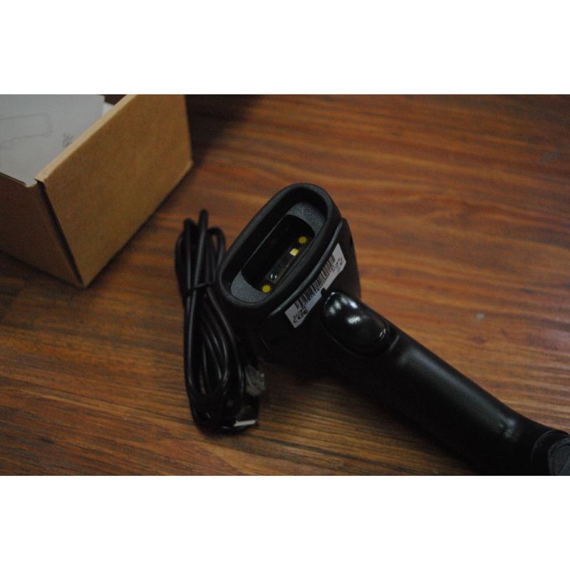 Zjiang Wired Barcode Scanner 1D 2D QR - ZJ-7810 - Black