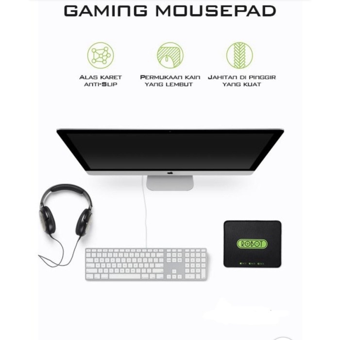 Trend-Trend - Mousepad Robot RP01 Anti-slip with soft surface mousepad