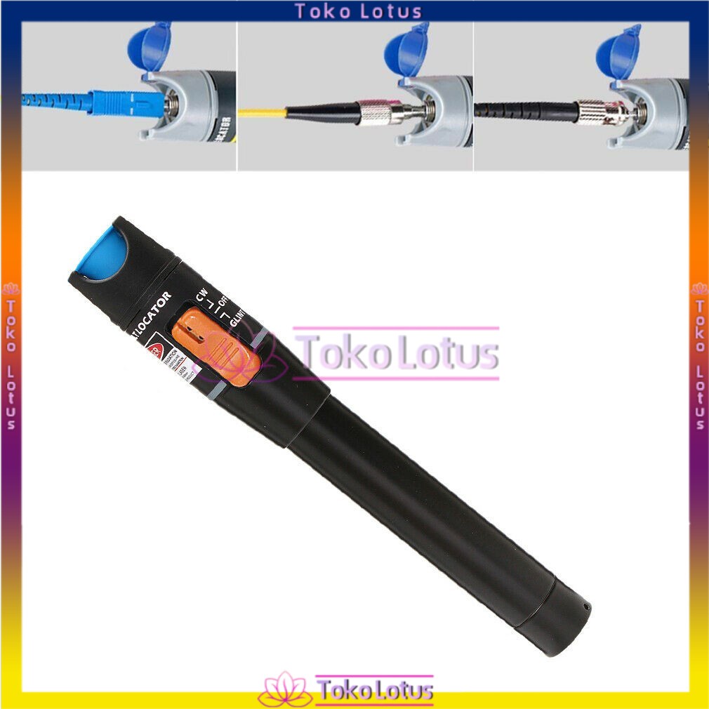 [Tanpa Batrai] Visual Fault Locator 5-30 mW VFL laser senter fiber optik