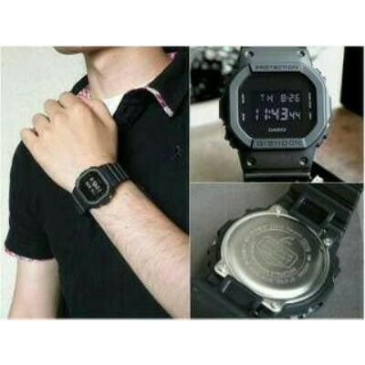 Jam Tangan Pria Wanita G Shock DW5600 Digital LED Murah Sporty Keren Elegan Free Tas &amp; dompet COD