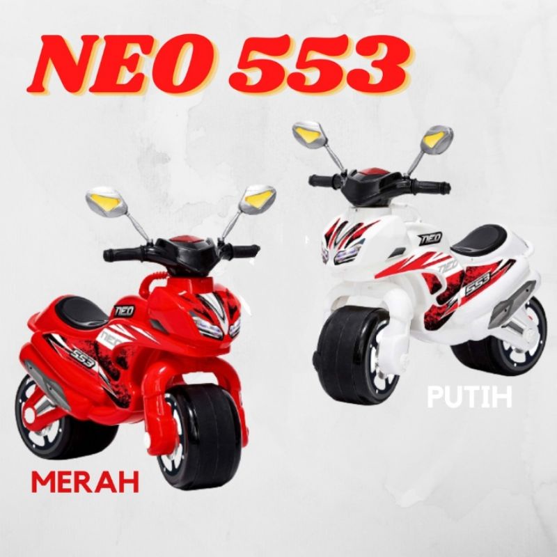 MOTOR MOTORAN ANAK / MAINAN MOTOR BALAP / MOBIL ANAK / MAINAN ANAK / MOTOR ANAK SHP NEO 553