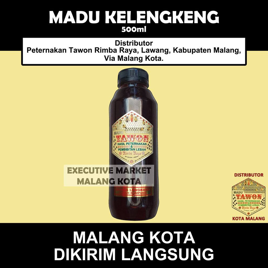 Madu Kelengkeng Murni Madu Rimba Raya Lawang - 500ml