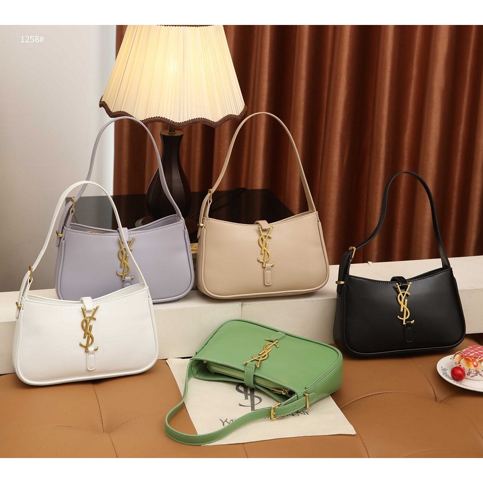 TAS WANITA BATAM IMPORT YSL LE FIVE BAG 1258 KWALITAS SEMI PREMIUM