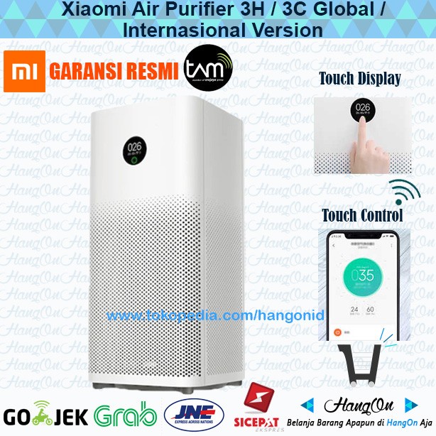 Ready - Xiaomi Air Purifier 3 / 3H Oled Touch Display Multifunction