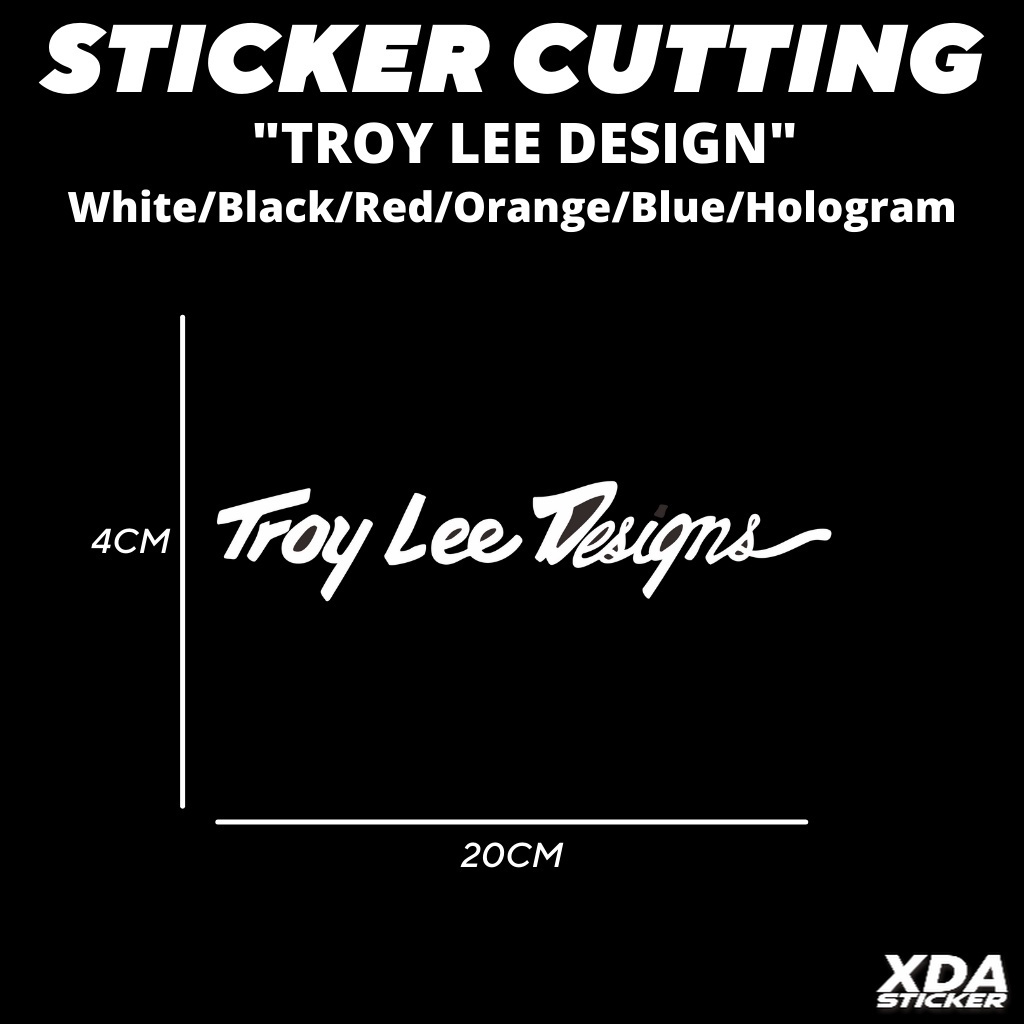 

STIKER/STICKER CUTTING TROY LEE DESIGN