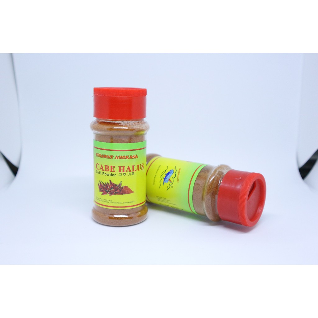 

Bubuk cabe halus cap pesawat 60g