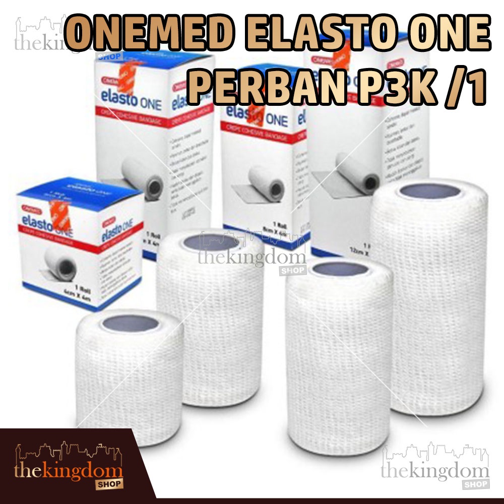 Onemed Elasto One /1 Perban Luka Elastis P3K Verband Crepe Verban