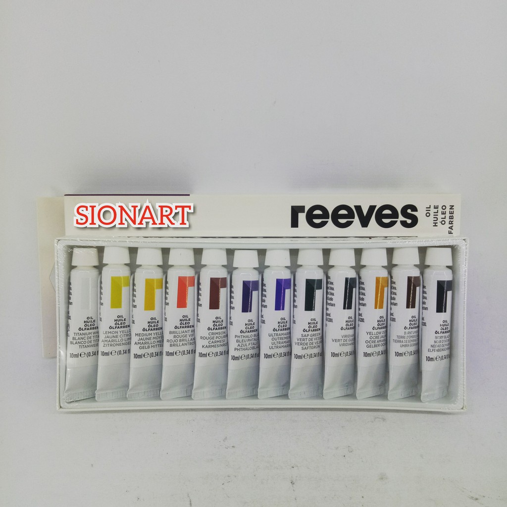 

Reeves 12x10ml Oil Colour Set