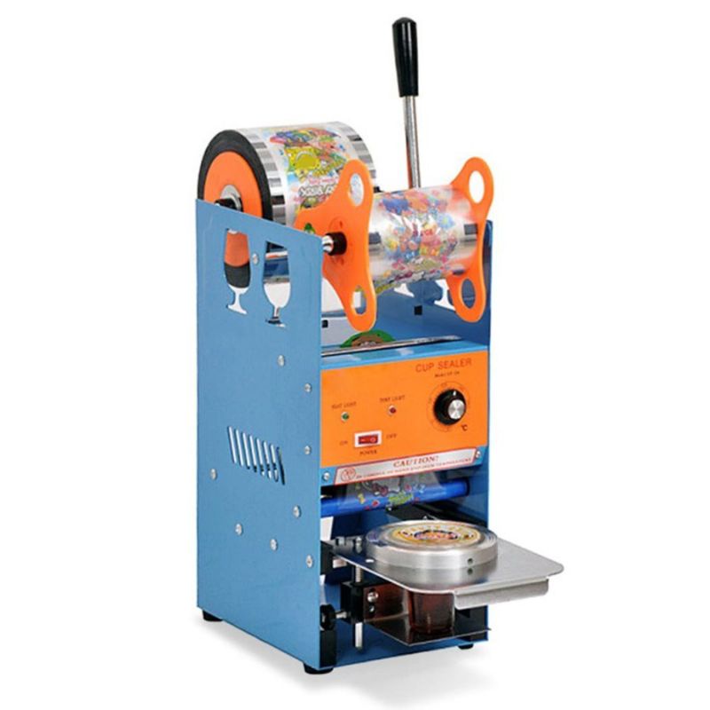 Mesin Cup Sealer Welhome WCS-C35 Press Plastik Gelas Sealing Machine