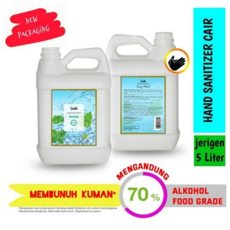 Hand Sanitizer Jerigen 5 Lt Twinkle