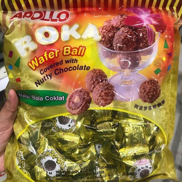 

Apollo roka wafer ball Rp.40.000