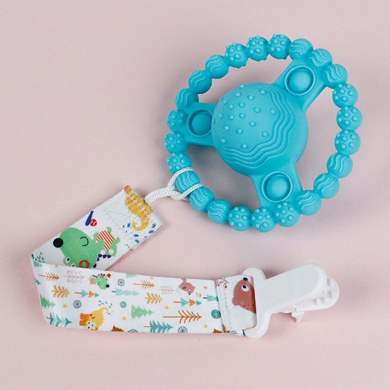 Babyup 's Mainan teether Bayi Bahan Silikon food grade