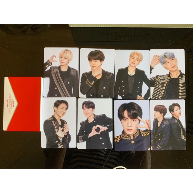 BTS Love Yourself Merch Japan Edition Photocard