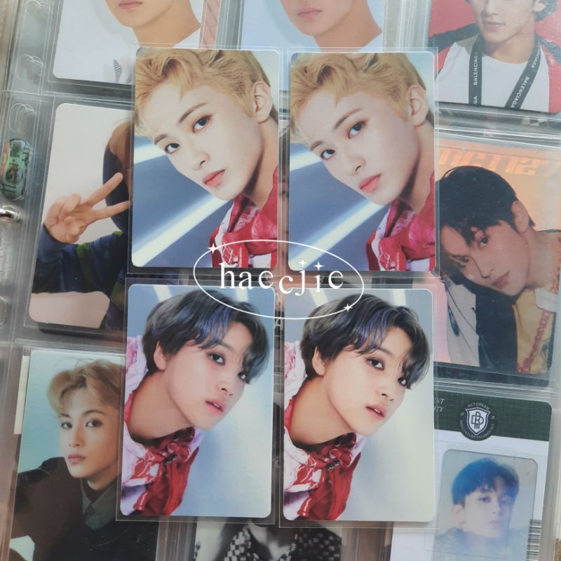Official Photocard NCT 127 Mark Haechan Sticker superhuman suhum pc matte glossy set Dream