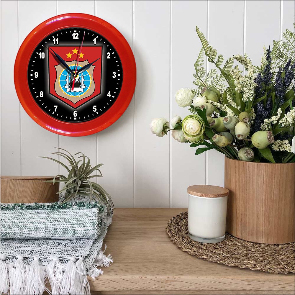 JAM DINDING PAM OBVIT PORLI  (DIAMETER 30CM)