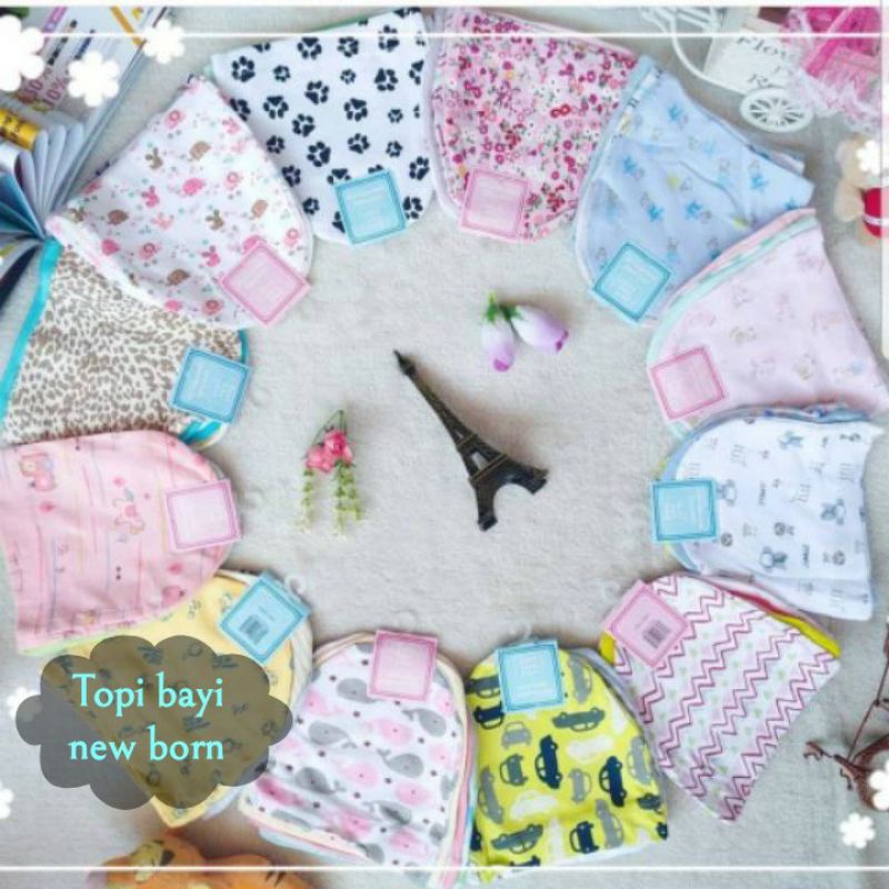 Topi bayi baru lahir/ kupluk bayi newborn
