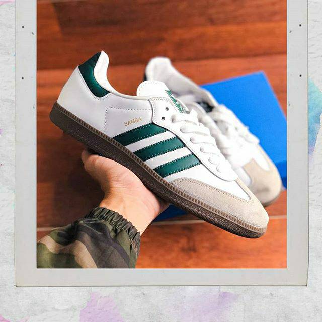 adidas samba classic og all white