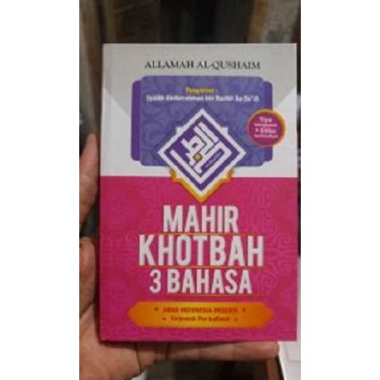 Buku Saku Mahir Khotbah 3 Bahasa