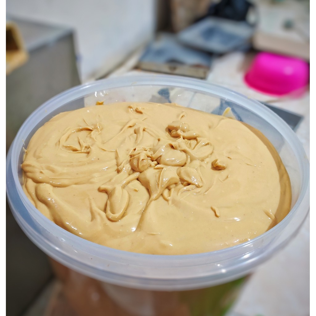 Natural Peanut Butter 1kg - Creamy / Crunchy, Selai Kacang Tanah