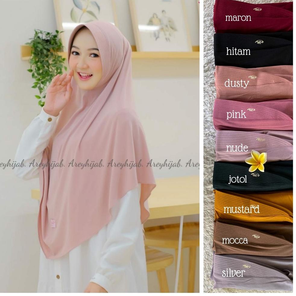 HIJAB INSTANT AREY SELLY SYARI JUMBO JERSEY –Sg31au22r