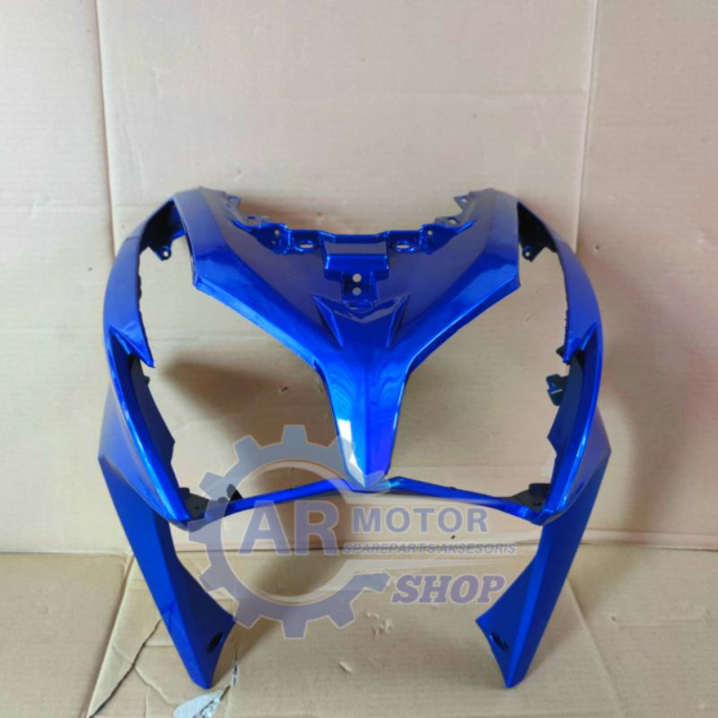 TAMENG / TEBENG DEPAN VARIO 125 TECHNO LAMA / OLD BIRU