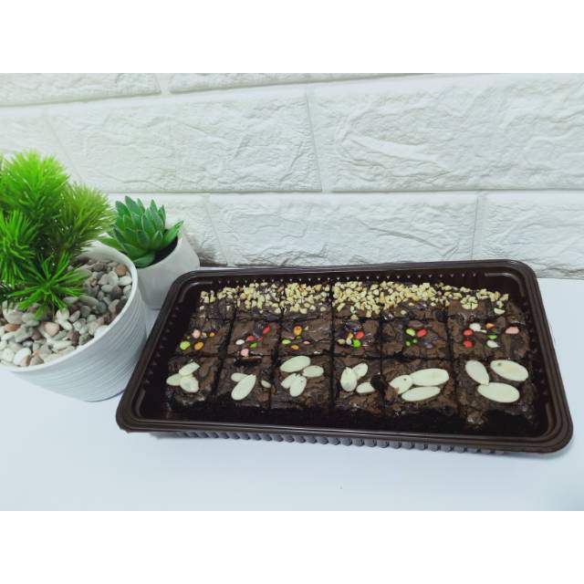 

Brownies panggang 3 toping