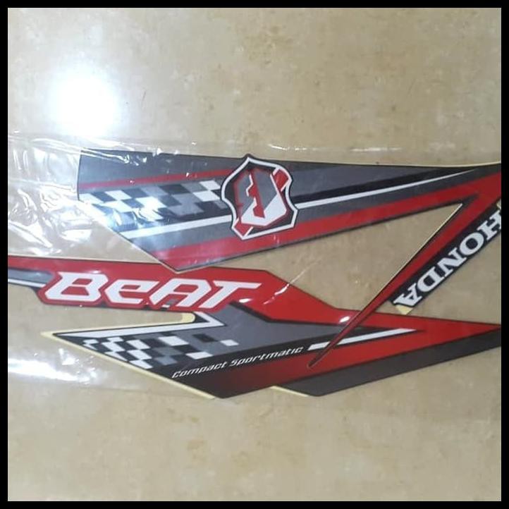 Terpopuler Striping Motor/ Stiker Body Beat Esp Cw 2018, Wrn Full Hitam..