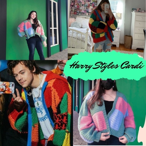 HARRY STYLES CARDI - CARDIGAN RAJUT / PAKAIAN WANITA / ATASAN WANITA / HIGH QUALITY CARDI
