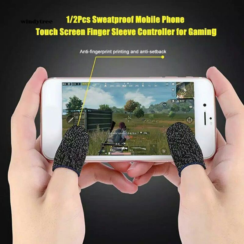 (JY) SARUNG JEMPOL GAMING ISI 2 PCS/SARUNG JEMPOL PUBG/SARUNG JARI GAMING