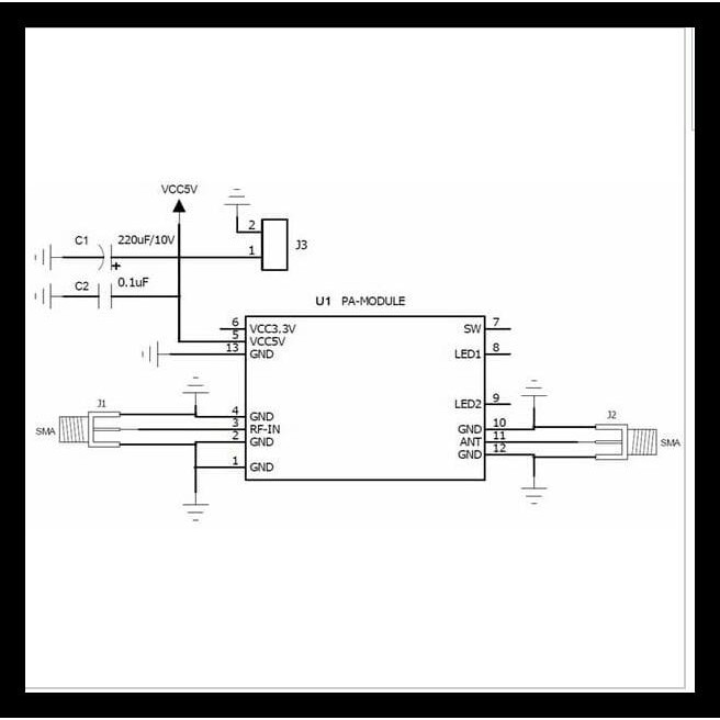 Booster Amplifier Diagram