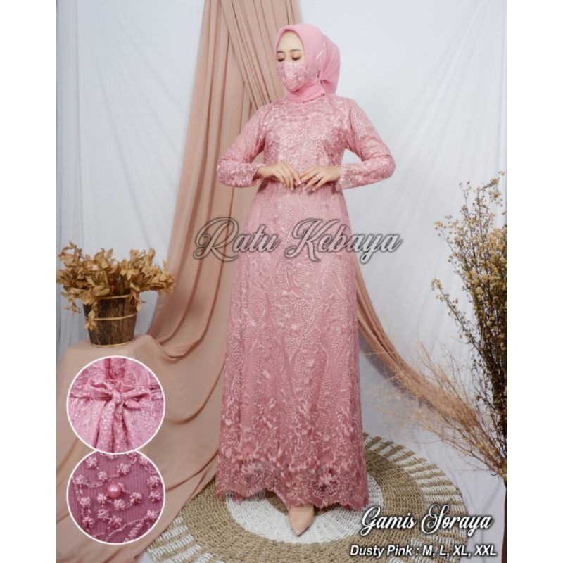 NEW REALPICT GAMIS SORAYA/GAMIS PESTA MEWAH/BY RATU KBY