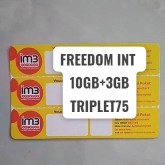 VOUCHER INDOSAT FREEDOM INT 16GB