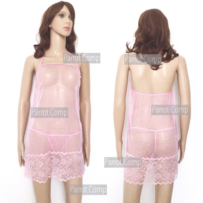 Lingerie Seksi Lingerie Murah Sexy Lingerie Transparan Pink Import