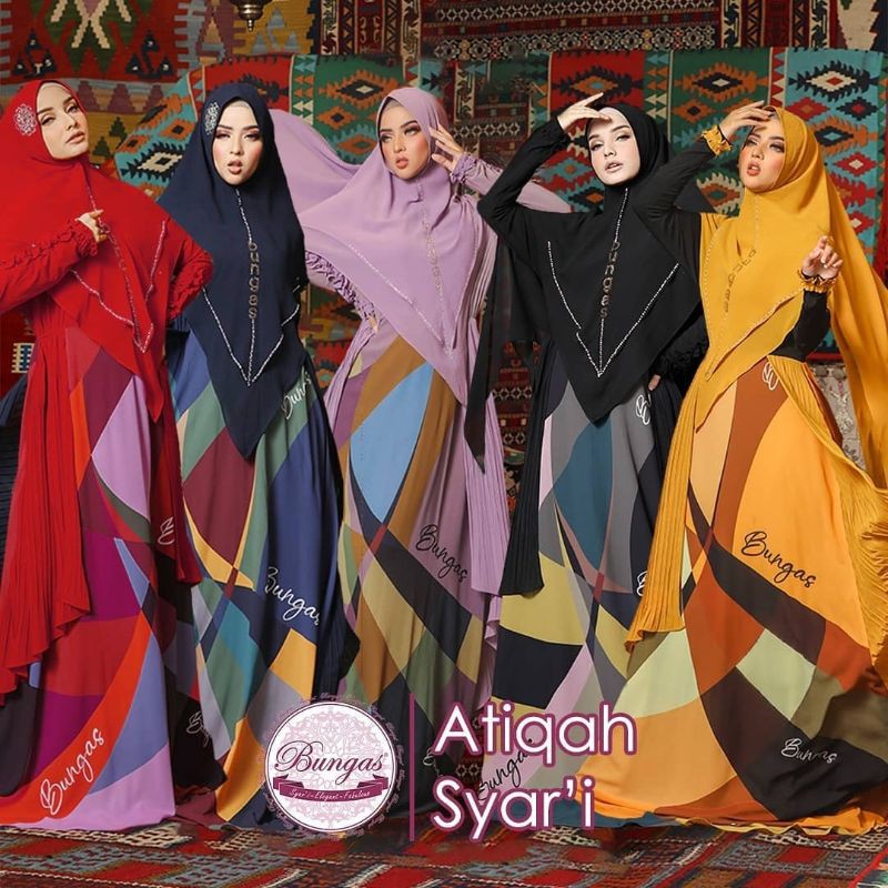 Gamis Syari Atiqah by Bungas