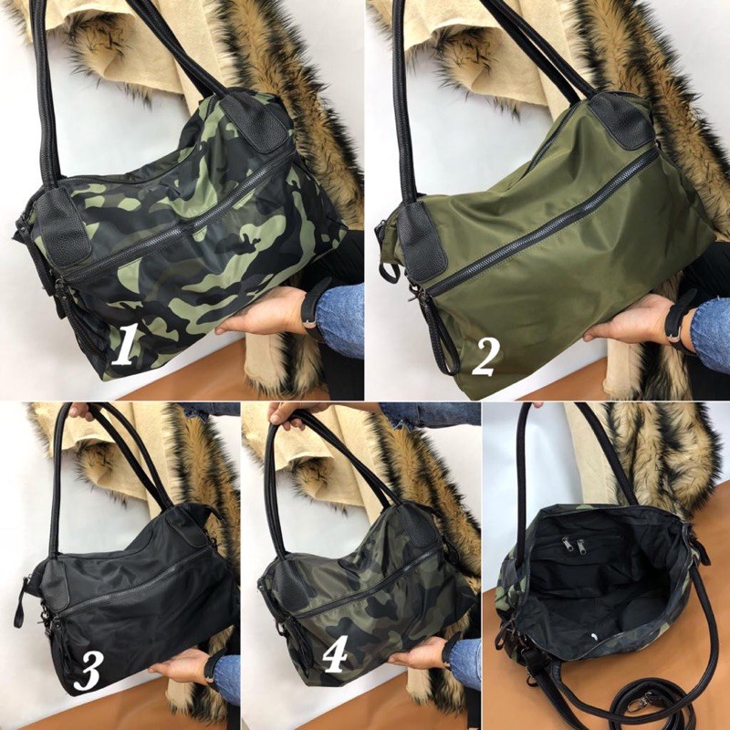 Tas fashion army tote bag / tas army tote bag / tas fashion korea army tote bag