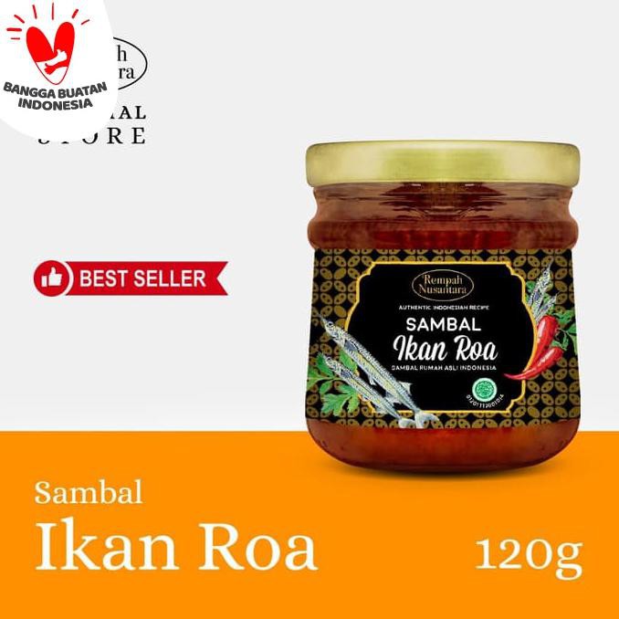 

BARU REMPAH NUSANTARA SAMBAL IKAN ROA ASAP 120 GRAM