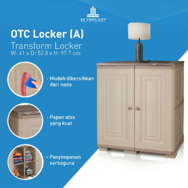OLYMPLAST OTC LOCKER A, LEMARI OLYMPLAST