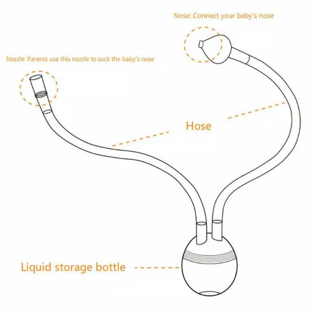 Baby nasal aspirator SELANG - selang alat sedot ingus bayi selang