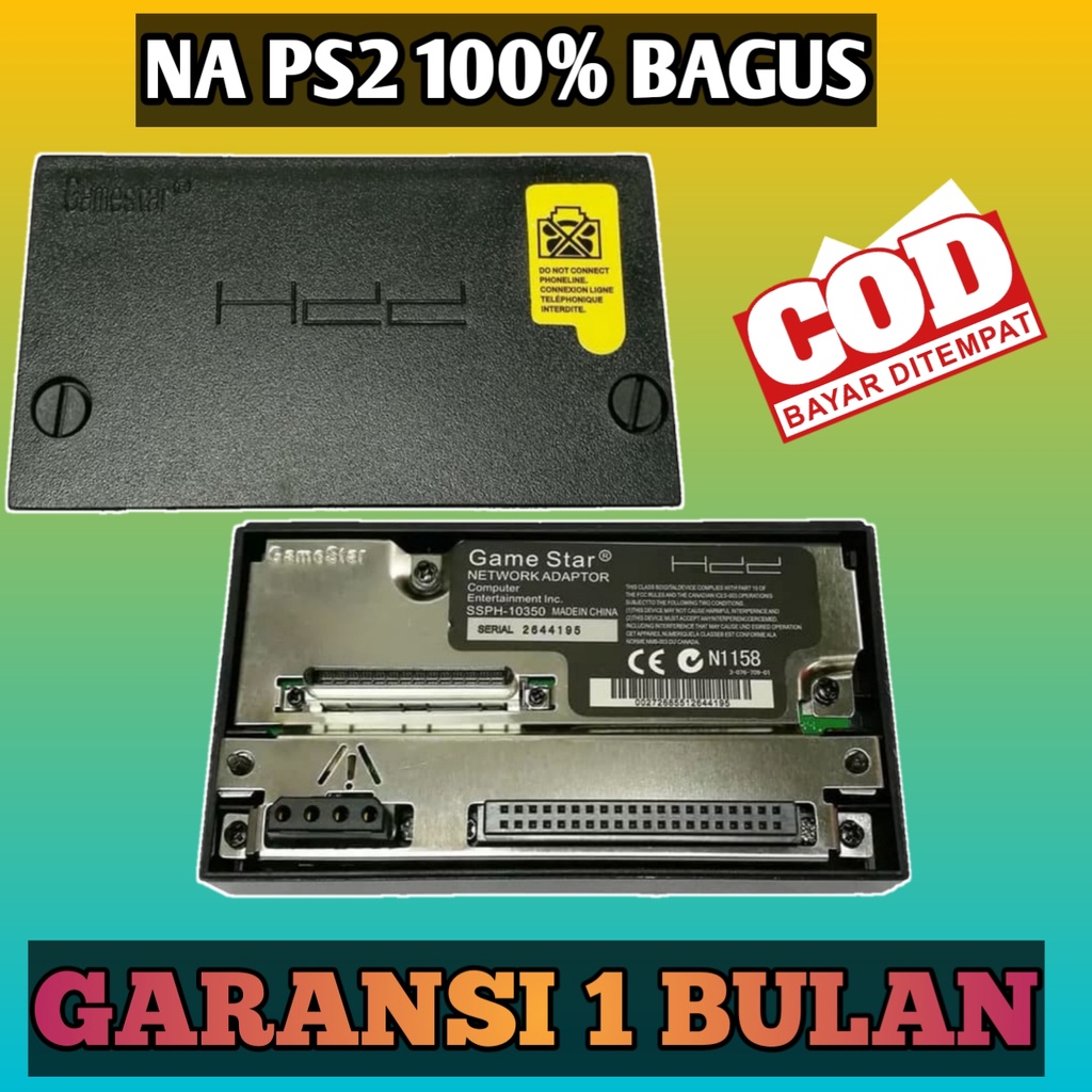 Network adaptor ps2||Na ps2 hardis second||network adaptor ps2||bergaransi