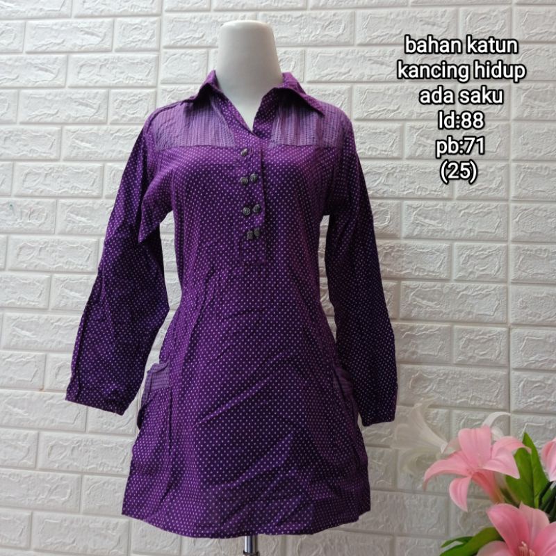 PRELOVED THRIFT KEMEJA WANITA // KEMEJA WANITA // PRELOVED KEMEJA // THRIIFT KEMEJA // THRIFT KEMEJA BEKAS-36