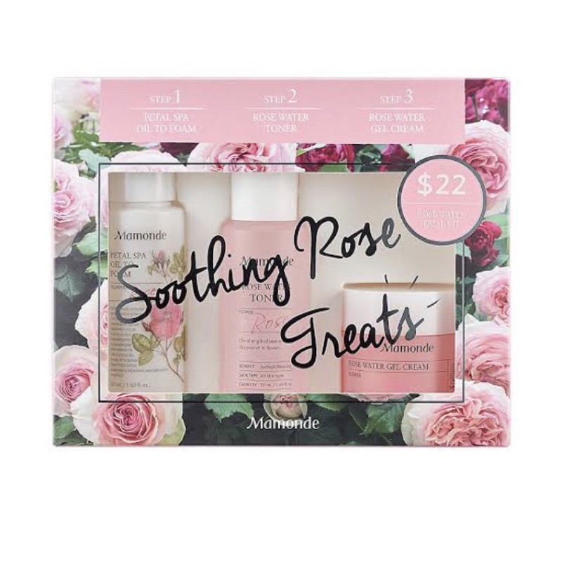 mamonde rose trial kit