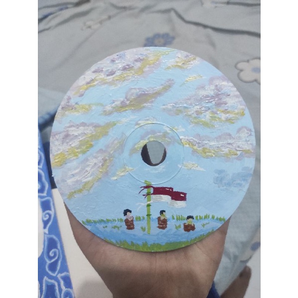 

CUSTOM CD Painting / Kaset Lukis / CD Lukis Wall Decor Homemade Tidak Ada Merek
