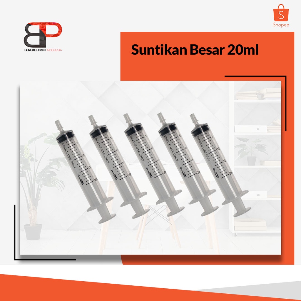 Suntikan Besar 20ml For Printer Epson | DTG