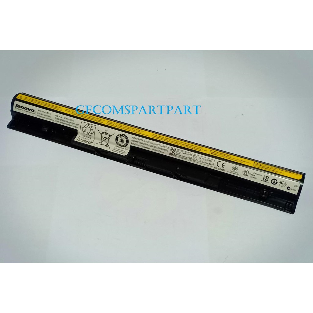 Baterai Lenovo G400S / L12L4A02 L12L4E01 L12M4A02 L12M4E02 L12S4A02 L12S4E01 Original