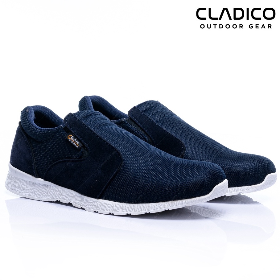 Sepatu Slip On Kasual Sneakers Pria Original Keren Kekinian Cladico Flow