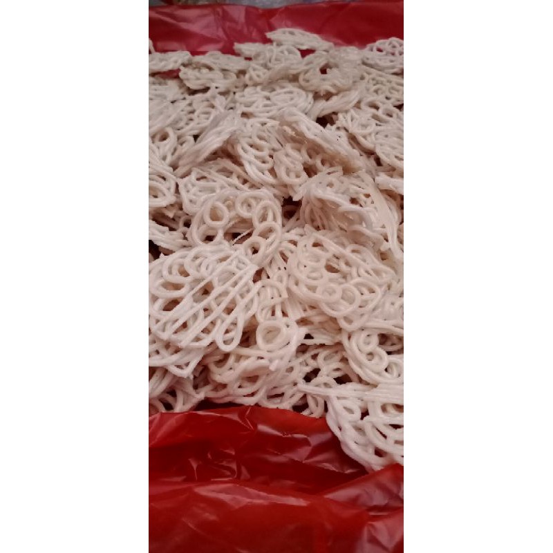 

Krupuk mentah mawar putih 500gr