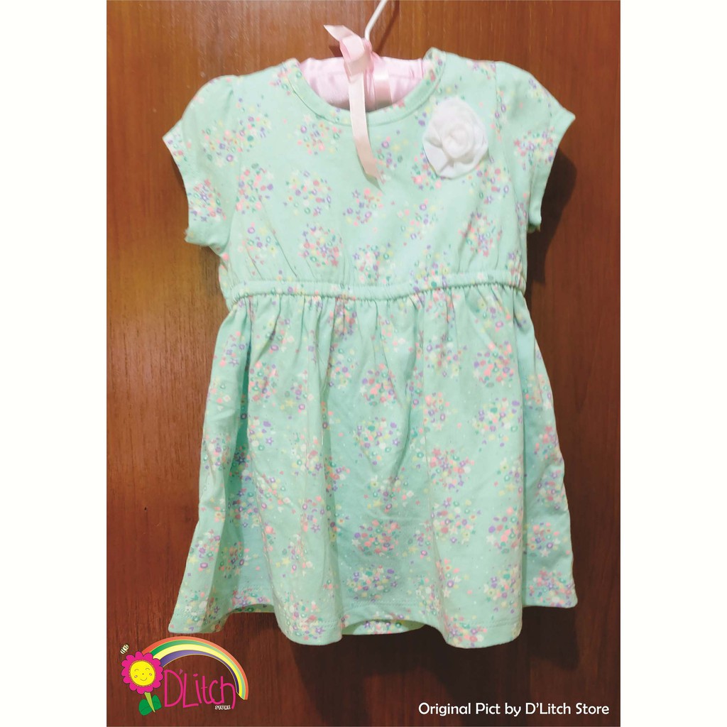 Dress Anak (Floral Tosca)