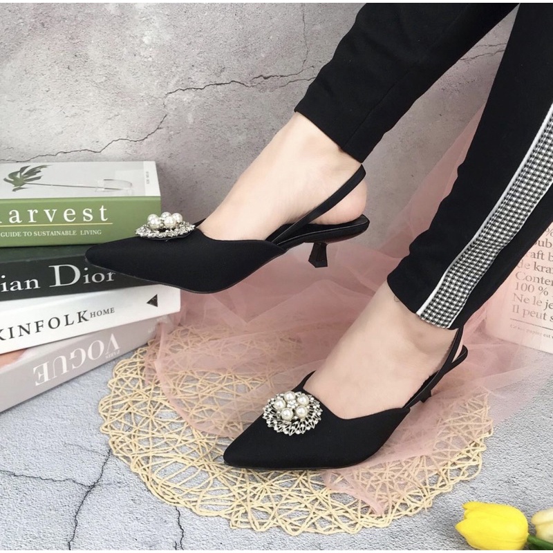 Heels K10 sendal wanita import realpict