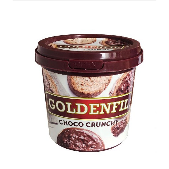 

CC12 Choco Crunchy 1kg selai coklat pasta GOLDENFIL
